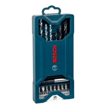 Imagem de Jogo de Bits e Brocas 15 Peças Mini X-Line Bosch, 15 Peças