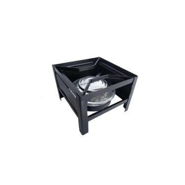 Imagem de Base Rechaud à Álcool Gel com Tripé Médio 20x20x10cm