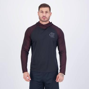 Imagem de Blusa Flamengo Manga Longa Dikla Preta-Masculino