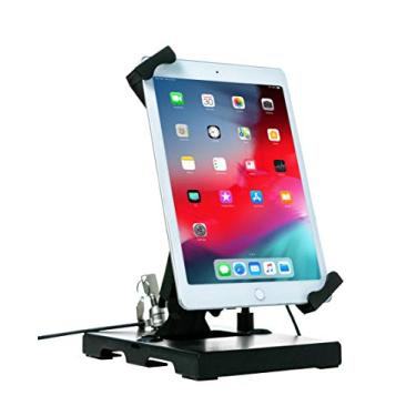 Imagem de CTA Digital: suporte de segurança para mesa de dobramento plano para tablets de 7 a 14 polegadas, serve para iPad de 10,2 polegadas (7ª e 8ª geração), iPad Air 3, iPad Mini 5, iPad Pro de 12,9 polegadas, iPad Pro de 11 polegadas, iPad Gen 6 e mais