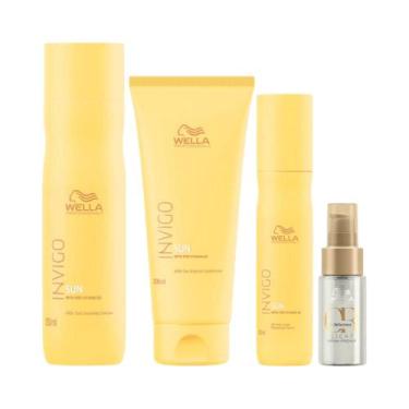 Imagem de Wella Invigo Sun e Oil Reflections Light - 4 Produtos