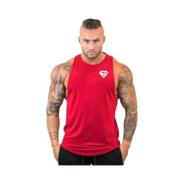 Imagem de Camiseta Sem Mangas Para Fitness Masculina Com Estampa De Diamante Par