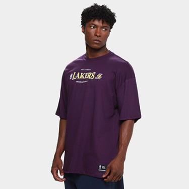Imagem de Camiseta NBA Class Lakers Mitchell & Ness Masculina-Masculino
