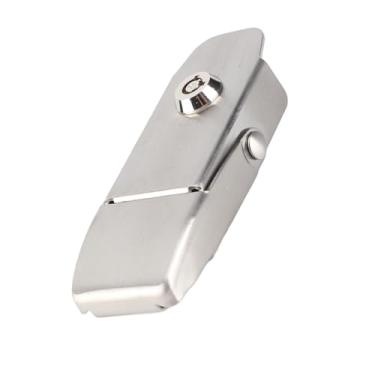 Imagem de Generic Braçadeira de Trava de Alavanca de Mola de Aço Inoxidável para Casos e Armários, Ferramenta de Travamento de Caixa de Ferramentas Segura para Contêineres de Transporte, Material 304 (A108B-3)