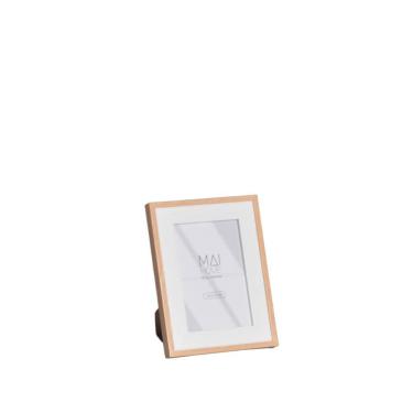 Imagem de Porta Retrato Nara Branco 10X15 Mdf