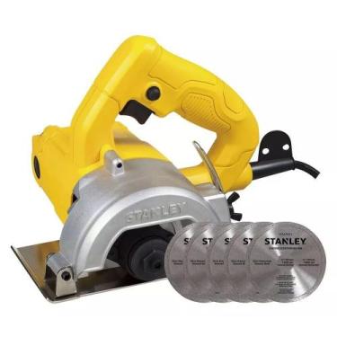 Imagem de Serra Marmore 1200w 220v com 5 discos Ref STP115WA STANLEY, 220V
