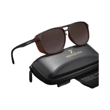 Imagem de Óculos De Sol Polarizados De Armação Grande Para Homens E Mulheres, Vi