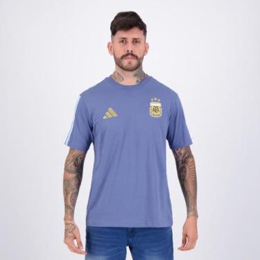 Imagem de Camiseta Adidas Argentina DNA Azul, EEG