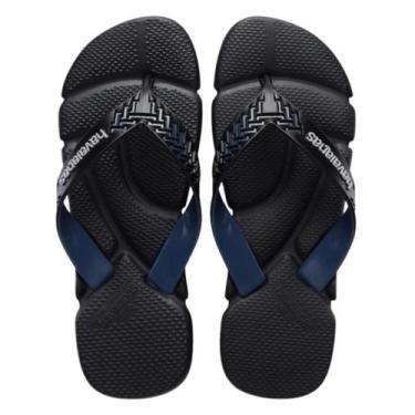Imagem de Chinelo Havaianas Power 2.0 FC Tamanho:39/40Cor:PRETO / AZUL INDIGO, 3