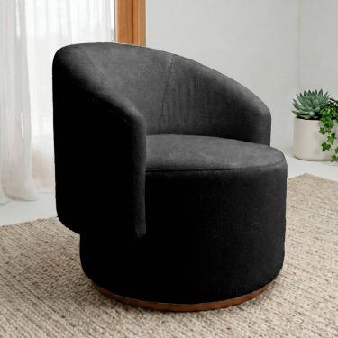 Imagem de Poltrona Decorativa Orgânica Espanha Sala e Recepção Bouclê