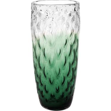 Imagem de Vaso de Vidro 51x23x23cm Verde - VERDE