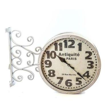 Imagem de Relógio De Parede Duas Faces Modelo Estação Antiquité Paris - Vacheron