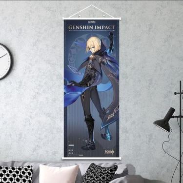 Imagem de Imagem de arte de parede Genshin Impact Nahida e Alhaitham 30x75cm - t
