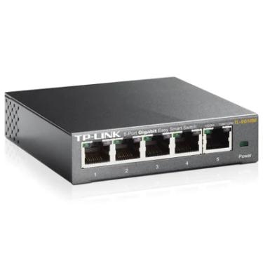 Imagem de Switch TP-Link 5 Portas, Easy Smart Gigabit - TL-SG105E