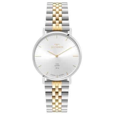 Imagem de Relógio Technos Masculino Slim Bicolor - 2025LUJ/1K-Masculino