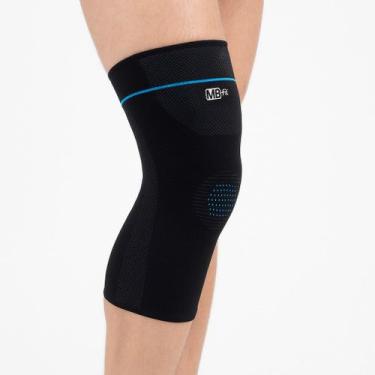 Imagem de Joelheira Compressão Antiderrapante Alívio Dor Lesão Suporte Joelho Tr