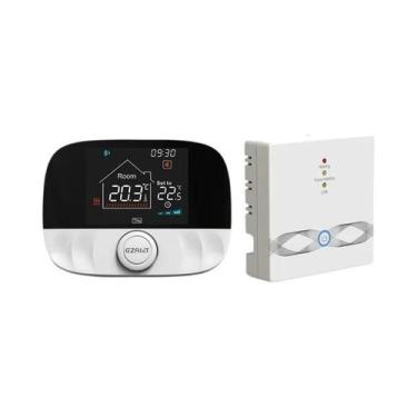 Imagem de Termostato Programável Sem Fio WiFi RF433 Para Aquecimento De Piso Em 