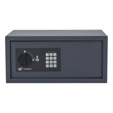 Imagem de Cofre Digital Senha E Chave Aco 20l 20x43x30cm