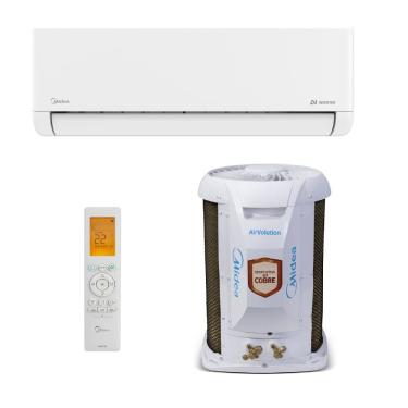 Imagem de Ar Condicionado Split Hi Wall Midea Airvolution Connect Inverter 12.000 Btus Frio 220V R-32