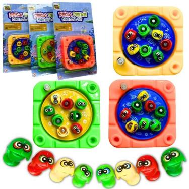 Imagem de Pequeno Pega Peixe Divertido Brinquedo De Pesca C/ Imã - - Europio, Un