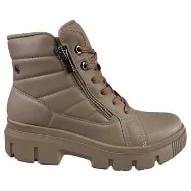 Imagem de Bota Coturno Kolosh Feminina Original Cano Curto Zíper Tratorada Conforto Inverno-Feminino