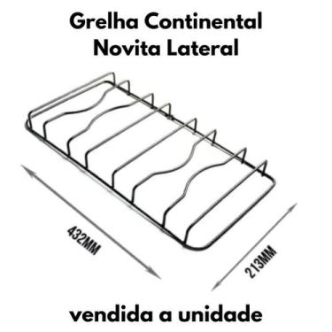 Imagem de Grelha Fogão Continental Novita Lateral Unidade