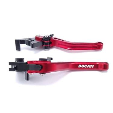 Imagem de Manete Esportivo Reforçado Monster Multistrada Dark Stripe Gravado a L