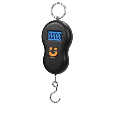 Imagem de Balança Gancho Digital Até 50kg Pescaria Precisão Portátil - Acasa Cen