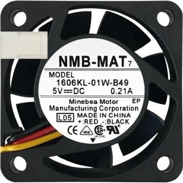 Imagem de 5 Cooler1606KL-01W-B49 5V 0.21A 1.05W 3L 3P 40X40X15 B2 - NMB-MAT