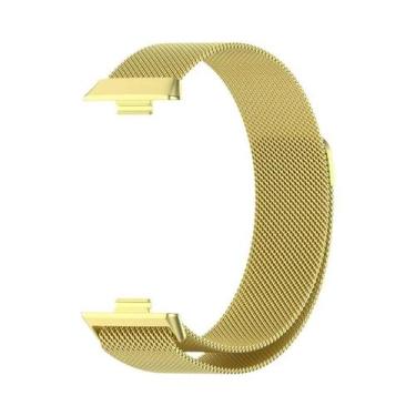 Imagem de Pulseira De Metal Magnética Milanese Para Huawei Watch Fit 3 4 4 pro C