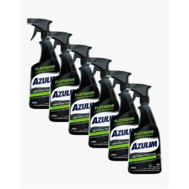 Imagem de Kit 6 Limpeza Pesada Azulim Flotador Limpa Tudo Spray 500ml