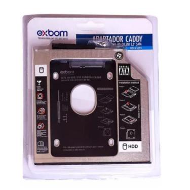 Imagem de Adaptador Caddy Hd Ssd Sata Case Gaveta Dvd Notebook 9,5mm