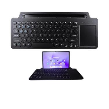 Imagem de Teclado Sem Fio Premium Para O Tablet Galaxy A11 Plus 11 Polegadas - S