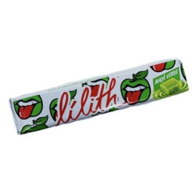 Imagem de Bala Lilith Mastigável Sabor Maçã Verde 35g