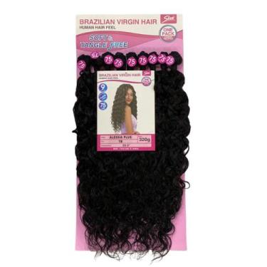 Imagem de Alessia Plus Sleek Cabelo Bio Fibra Alongamento Natural, 1B
