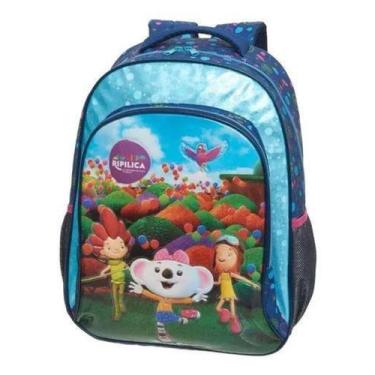 Imagem de Mochila Lilica Ripilica Escolar Costas - Céu Azul 2023 - pacific
