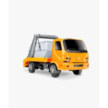 Imagem de Caminhão Urban Tira Entulho 28 Cm Roma Brinquedos - Ref. 1420, Laranja
