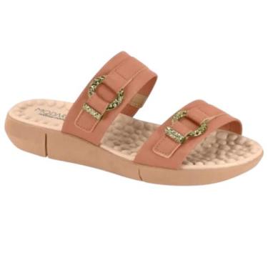Imagem de Chinelo Tamanco Modare Casual Ortopédico 7142.142, Argila, 35