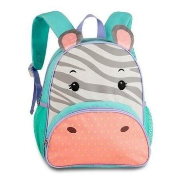 Imagem de Mochila Bolsa Mala Infantil Menina Feminina Costas Escolar  - CLIO, Az
