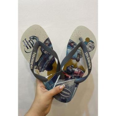 Imagem de Chinelo Harry Potter Feminino Cor:Bege PalhaTamanho:43/44 - Havaianas,