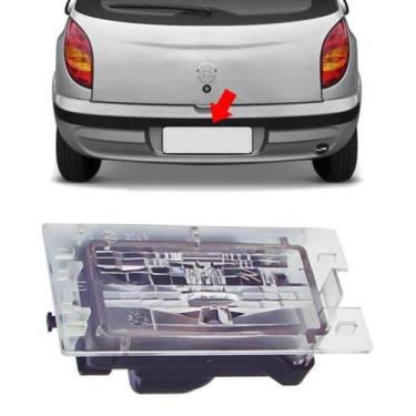 Imagem de Lanterna Luz de Placa para carros CELTA 2001 A 2006 PRISMA 2006 A 2012