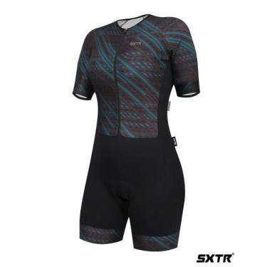 Imagem de Macaquinho Ciclismo Manga Curta Jade - SXTR - Sportxtreme, P