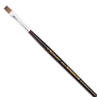 Imagem de Pincel Condor Profissional 416 Pelo de Marta - Chato, 08