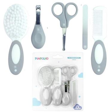 Imagem de Kit Higiene Cuidados Para O Bebê Com 5 Peças Menino Menina Baby Pimpol
