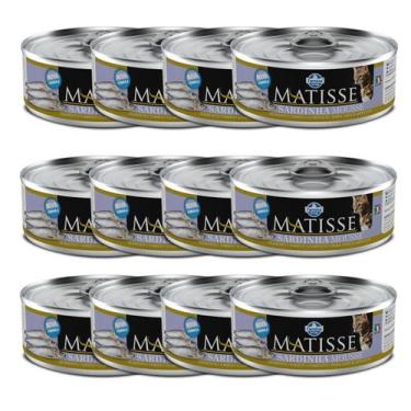 Imagem de Matisse Cat Wet Mousse - Sardinha - 12 un - Farmina