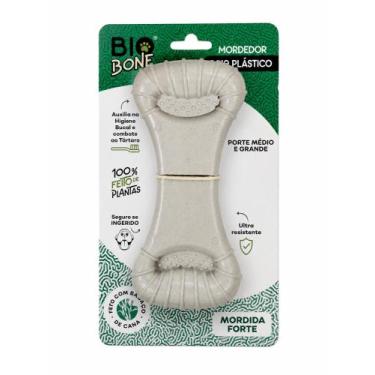 Imagem de Mordedor Brinquedo Bio Bone Câes Médios e Grande Mordida Forte