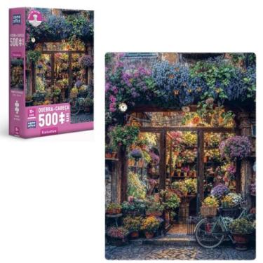 Imagem de Quebra Cabeça Floricultura 500 Peças Nano Toyster