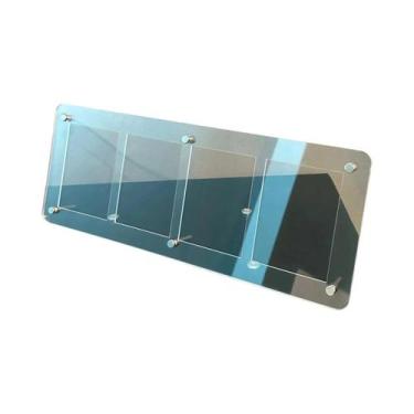 Imagem de Suporte De Exibição De Cartões Em Acrílico Transparente Com 1-12 Slots
