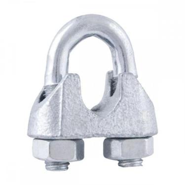 Imagem de Clips Cabo Aco Sao Raphael Tam.M 1/2'' - Kit C/25 Pecas