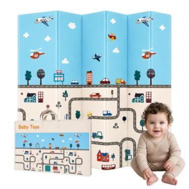 Imagem de Tapete Tatame Infantil Térmico Sensorial Educativo Grande Dupla Face – Alfabeto dos Animais Emborrachado Dobrável Impermeável Original Baby Toys®